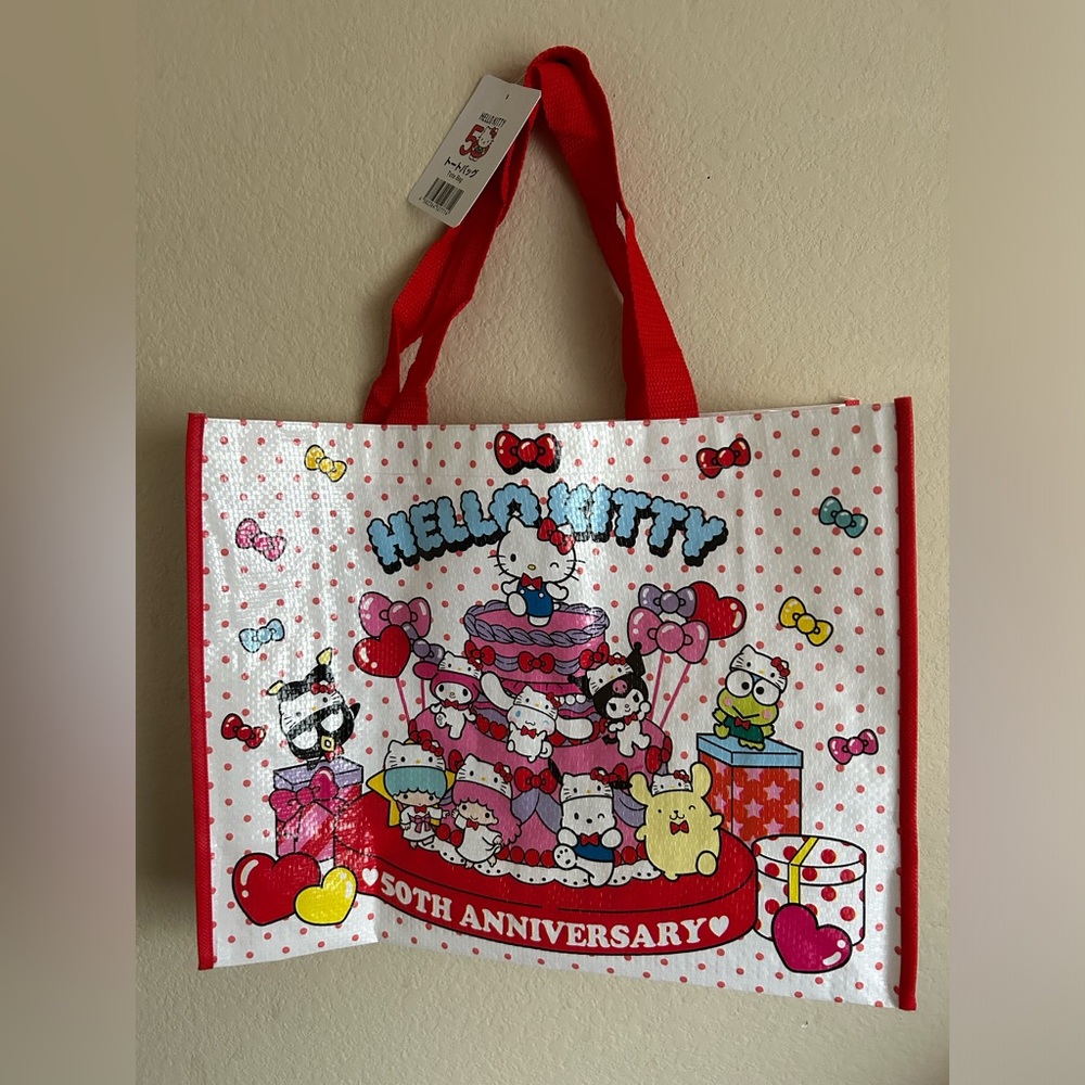 Hello Kitty 50th Anniversary Tote Bag